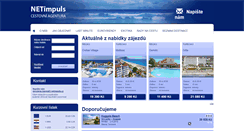 Desktop Screenshot of dovolena-netimpuls.cz